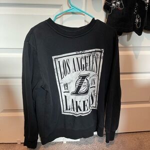 Los Angeles Lakers Kids Black Sweatshirt